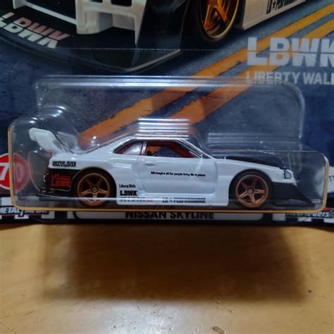 Hot Wheels LB ER34 SUPER SILHOUETTE NISSAN SKYLINE LBWK LIBERTY WALK BOULEVARD ホットウィール ブールバード