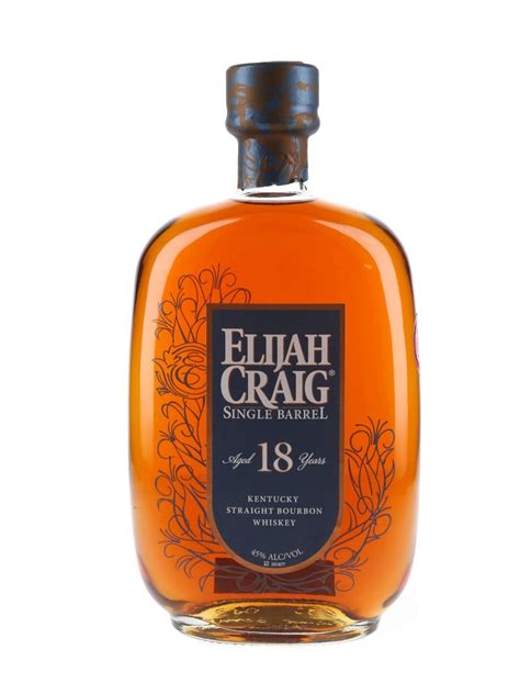 Elijah Craig 18 Year Old Single Barrel Bourbon - Lot 116407 - Buy/Sell ...