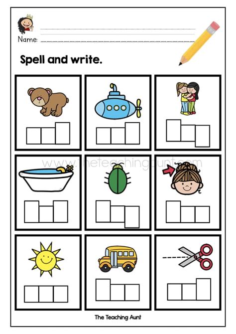 Cvc Words Worksheets Activity Pack Teaching Resource Worksheets Library