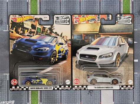 Hot Wheels Subaru Impreza WRX STI Hotwheels Premium Car Culture Boulevard Hobbies Toys Toys