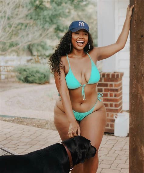 Plus Size Model Bikini