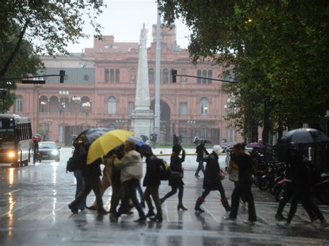 Alerta por ciclogénesis para la Ciudad y el conurbano se esperan