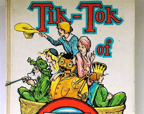 Vintage Tik Tok Of Oz White Edition Hardcover Wizard Of Oz Book L