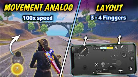 SETTING KONTROL LAYOUT ANALOG PUBG 3 4 JARI TERBAIK BEST MOVEMENT