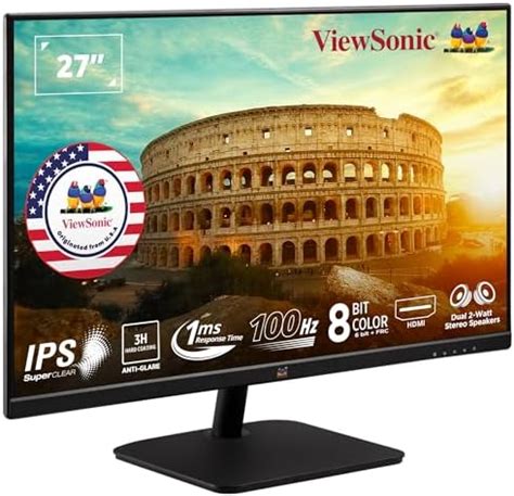 ViewSonic From USA VA2732 MH 27 Inch 68 58 Cm Full HD SuperClear