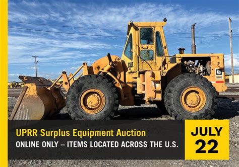 Uprr Surplus Equipment Auction — Blackmon Auctions