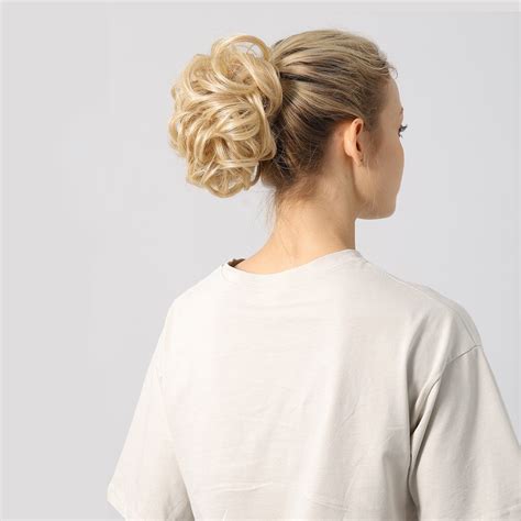 Effortless Boho Messy Bun Hairstyle With Ease Juvabun Hair Extension Juvabun