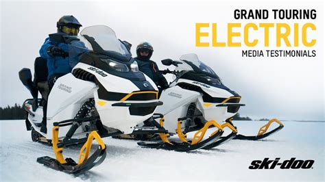 Ski Doo Grand Touring Electric First Ride Reviews Youtube