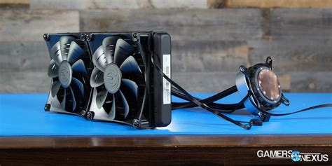 EVGA CLC 280mm Review Vs NZXT X62 Corsair H115i GamersNexus