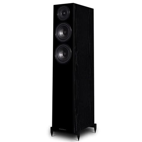 Wharfedale Diamond 12 3 Tower Speakers Black Pair Open Box Music Direct