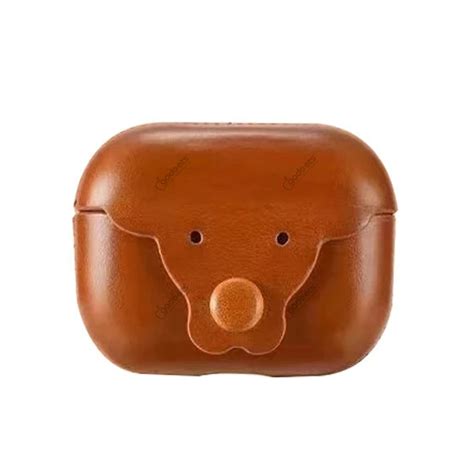 Pu Leather Protective Case For Airpods Pro