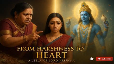 harshness  heart  leela  lord shri krishna youtube