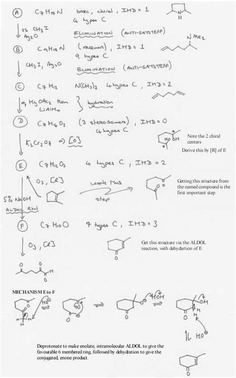 Chem Final Structure Determination