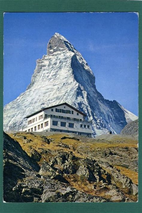 Zermatt Hotel Schwarzsee Mit Matterhorn Kaufen Auf Ricardo