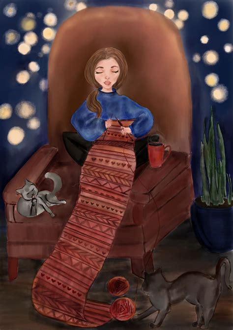 Уют Кот, уют, зима, арт, пледик ️ #art #foto | Art sketches, Disney ...