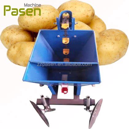 Tractor implements potato planter potato planting equipment 2 rows potato planting machine for ...