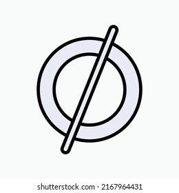 Zero Icon Null Nothing Symbol Vector Stock Vector (Royalty Free) 2167964431 | Shutterstock