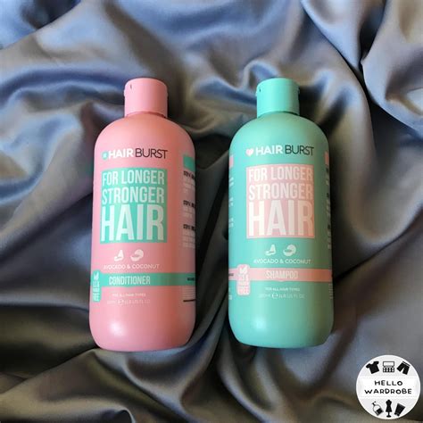 Hairburst Shampoo And Conditioner For Longer Stronger Hair Shopee Malaysia