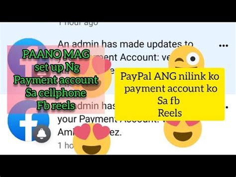 Paano Mag Set Up Ng Payment Account Sa Cellphone Sa Fb Reels Gamit Ang