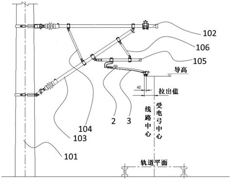 一种铁路接触网导高和拉出值的测量方法及系统与流程3