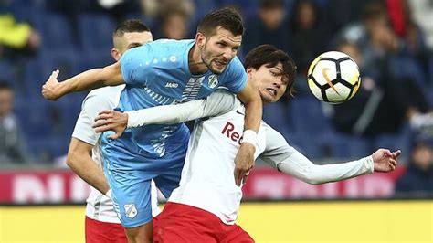 CL Quali RB Salzburg Gegen HNK Rijeka Daheim Nur Remis Fussball