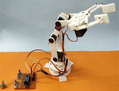 Record And Play 3d Printed Robotic Arm Using Arduino Duino