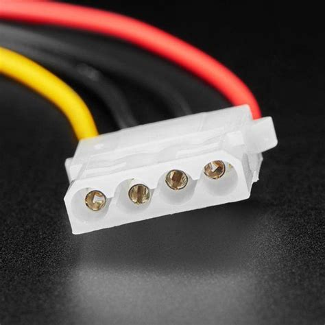 IDE Molex 4-pin Plug Cable - 30cm long | The Pi Hut