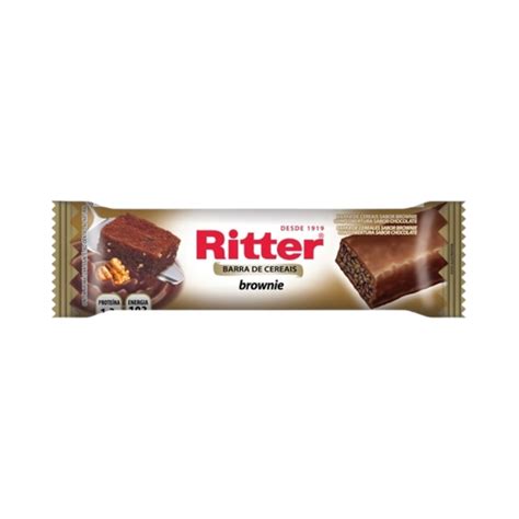 Barra De Cereal Ritter Sabor Brownie G