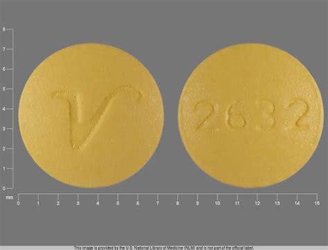 Round Yellow V Images Cyclobenzaprine Hydrochloride