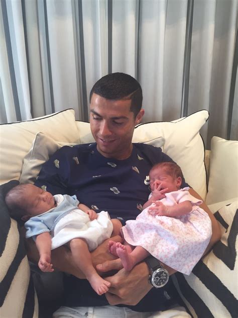 Cristiano Ronaldo shares picture of his twins | The Nation Newspaper