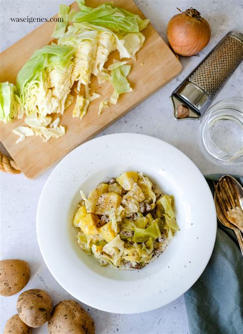 Spitzkohl Kartoffel Pfanne Mit Hack Rezept Was Eigenes