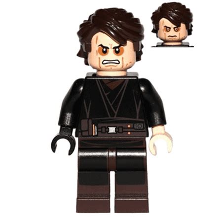 LEGO Star Wars Anakin Skywalker (Sith Face - 9494) Minifigure - Walmart.com