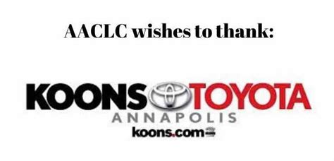 Thank You Koons Toyota Annapolis