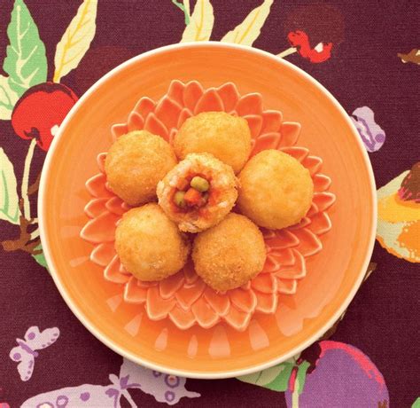 Mini Arancini Al Forno Con Piselli Rezept