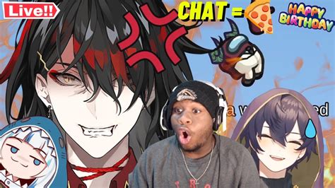 Reacting To Nijisanji En Hololive Clips From You Chat Orders My