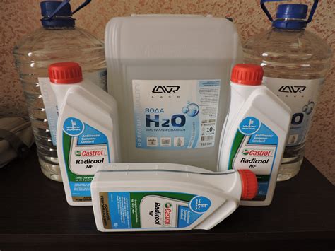 Антифриз castrol radicool nf как разводить