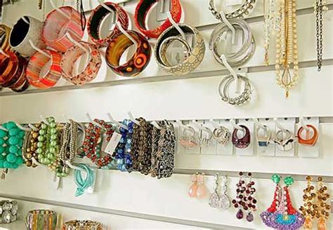 Expositor Simples Ganchos Wall Organization Jewelry Organization