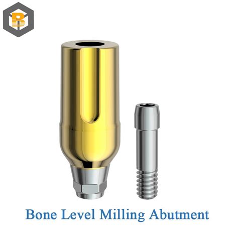 High Precise Titanium Abutment For Dental Implant Unit Screw 3 Good