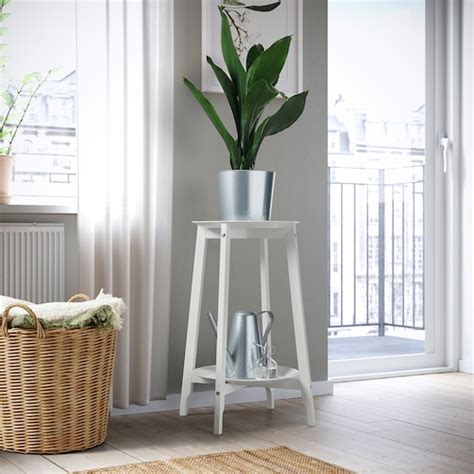 ALPVIDE plant stand, white, 28" - IKEA