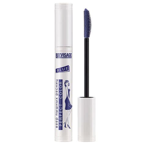 Тушь LUXVISAGE Тушь для ресниц Perfect Color веер пышных ресниц ...