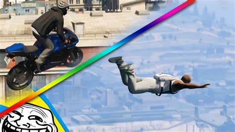 Gta 5 Stunts And Fails Gta 5 Funny Moments Youtube