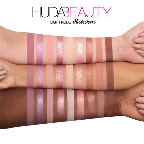 Mini Paleta De Sombras Nude Obsessions Palette Of Huda Beauty Sephora