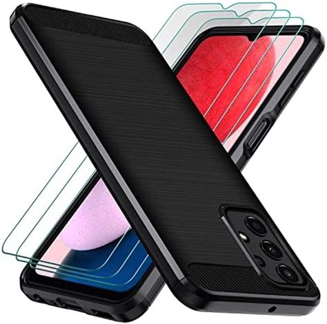 ivoler Coque pour Samsung Galaxy A13 4G A13 5G A04S avec 3 Pièces