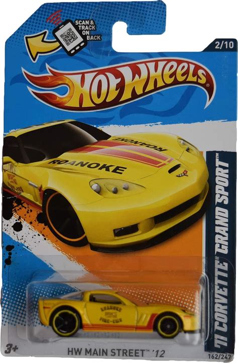 Amazon Hot Wheels 11 Corvette Grand Sport HW Main Street 12 2 10 Toys Games