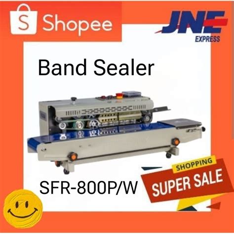 Jual Mesin Continuous Band Sealer SFR 800W P Shopee Indonesia