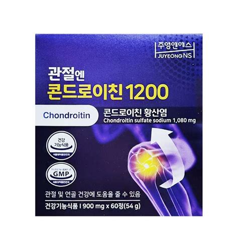 히트상품 주영엔에스 관절엔 콘드로이친 1200 900mg X 60정 Cz 티몬