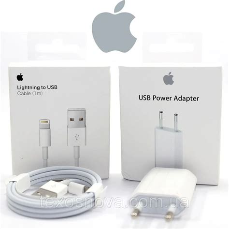 Зарядка для Айфона (Apple Charger MD813M/A + Apple Usb MD818ZM/A ...