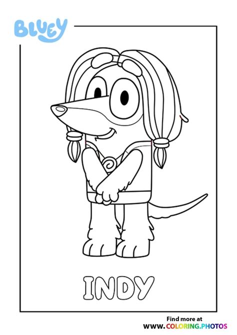 Disney junior bluey coloring pages - rekabids