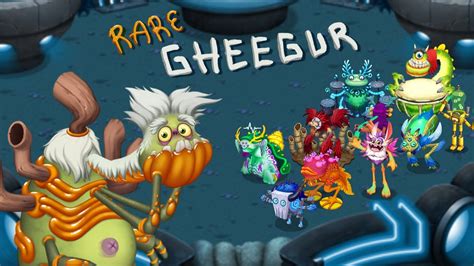 Waking Up Rare Gheegur On Wublin Island My Singing Monsters Youtube