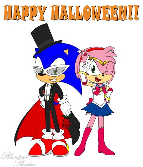 Sonamy Halloween 2023 by PhantomShadow051 on DeviantArt